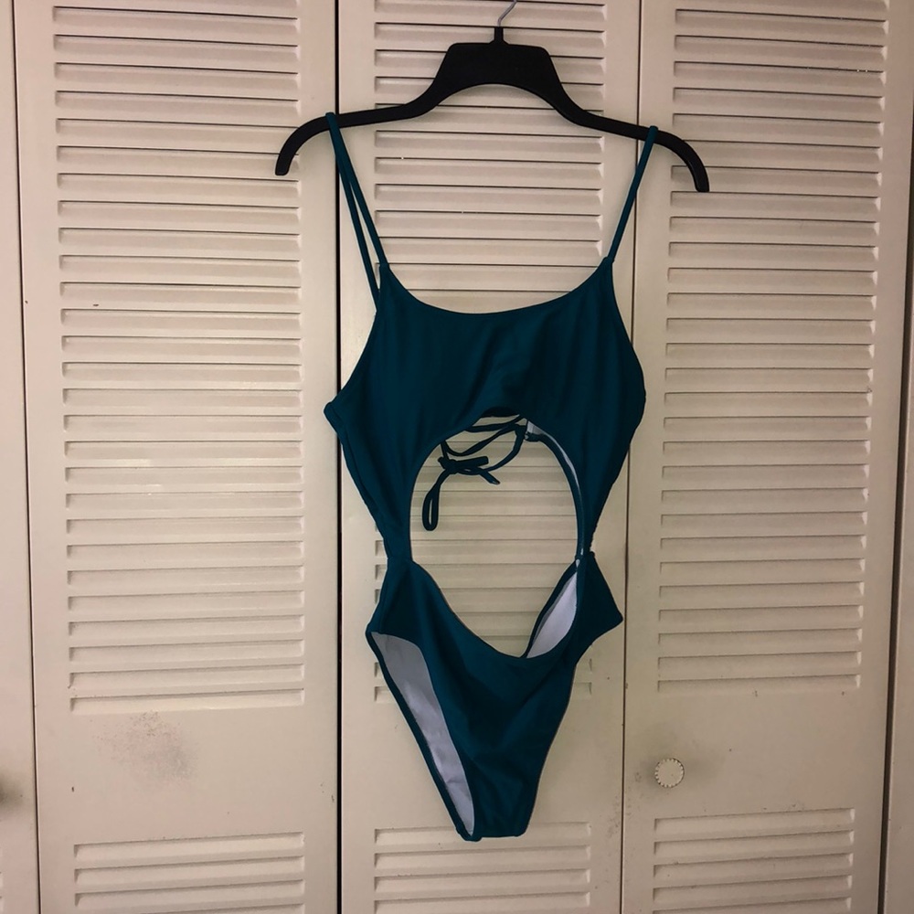 Cheeky Cut Out One Piece Swimsuit
